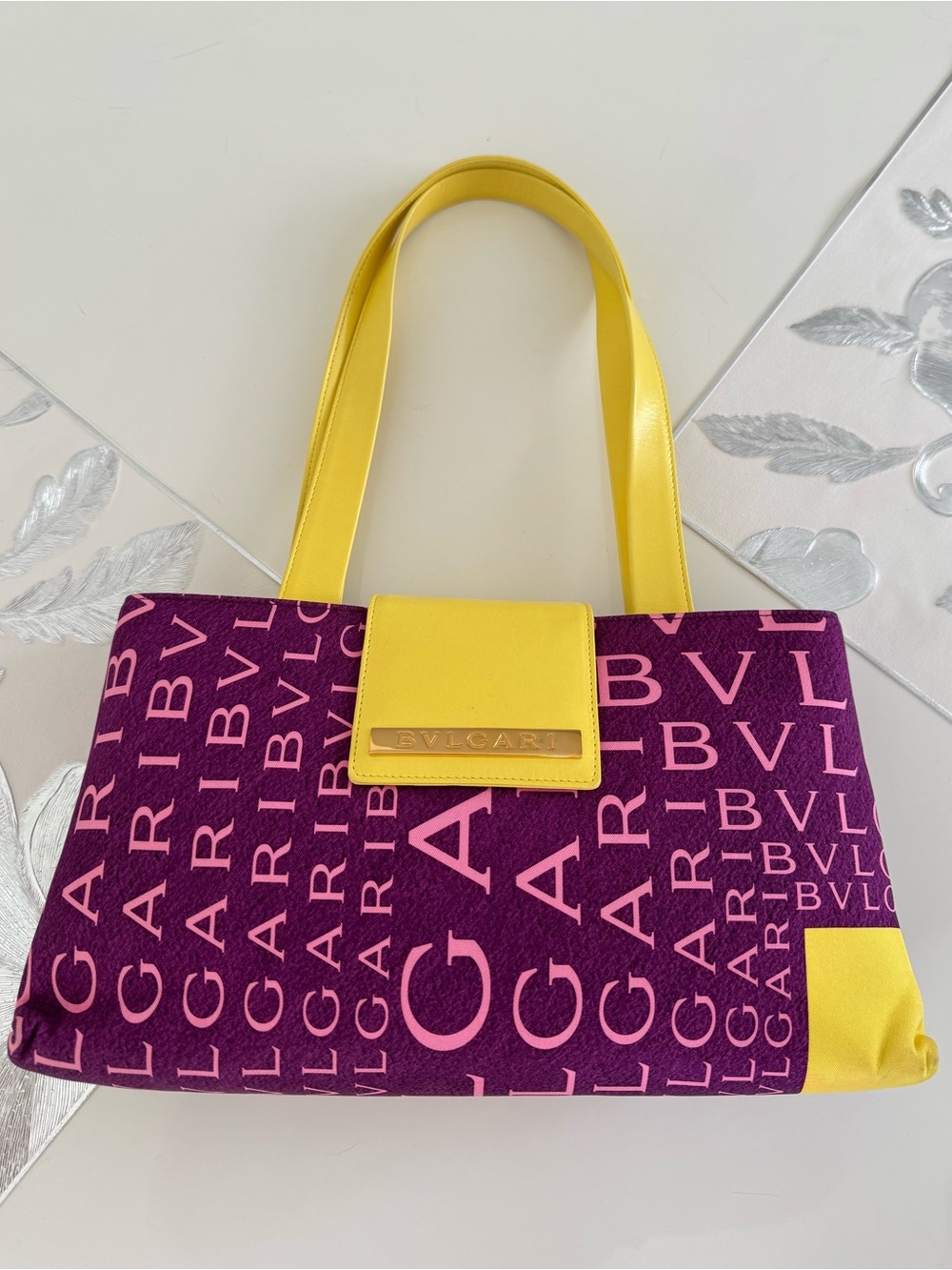 Bvlgari vintage Logomania tote iconic bag